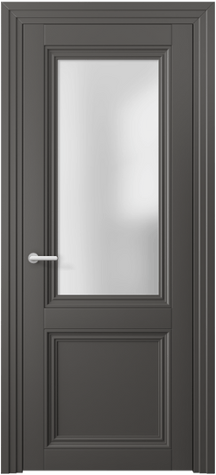 Межкомнатная дверь 2524 ПЭГФ САТ. Цвет ПЭТ графитовый. Материал ПЭТ. Коллекция Centro. Фото. Дверь межкомнатная 2524 ПЭГФ САТ. Цвет ПЭТ графитовый. Материал ПЭТ. Коллекция Centro. Картинка.
