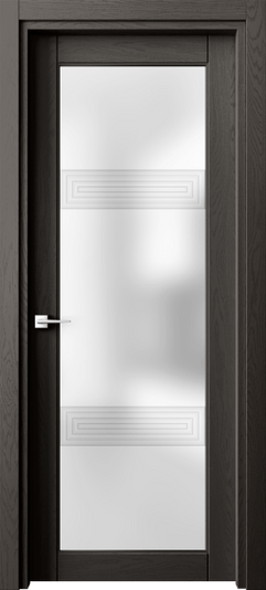 Межкомнатная дверь 6112 ДАН 3D. Цвет Дуб антрацит. Материал Массив дуба эмаль. Коллекция Ego. Фото. Дверь межкомнатная 6112 ДАН 3D. Цвет Дуб антрацит. Материал Массив дуба эмаль. Коллекция Ego. Картинка.
